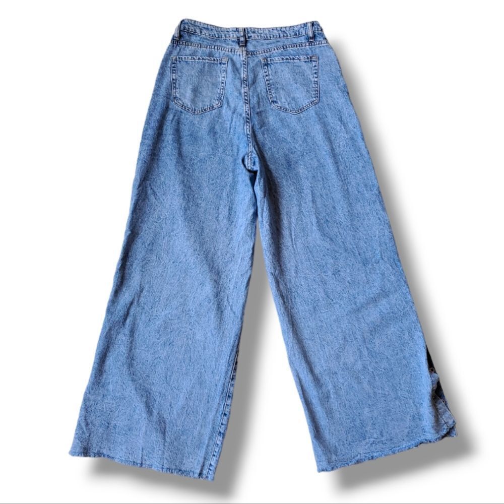 High-waisted denim jeans - Picture 3 of 7